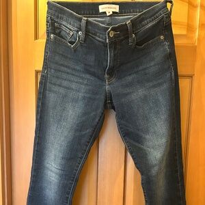 Lucky Brand Straight Leg Dark Wash Jeans (8/29)